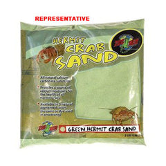 Zoo Med Laboratories Hermit Crab Sand Yellow Color 2 Lbs
