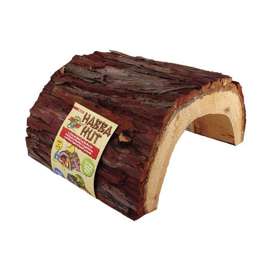 Zoo Med Laboratories Natural Wood Habba Hut™ for Reptiles Giant
