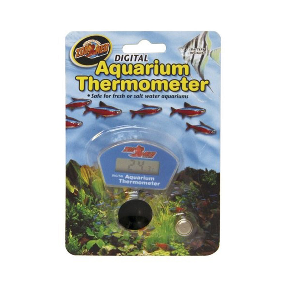 Zoo Med Laboratories Digital Aquarium Thermometer for Fresh or Salt Water Aquariums