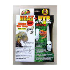 Zoo Med Laboratories Heat + UVB Combo Pack for Reptiles