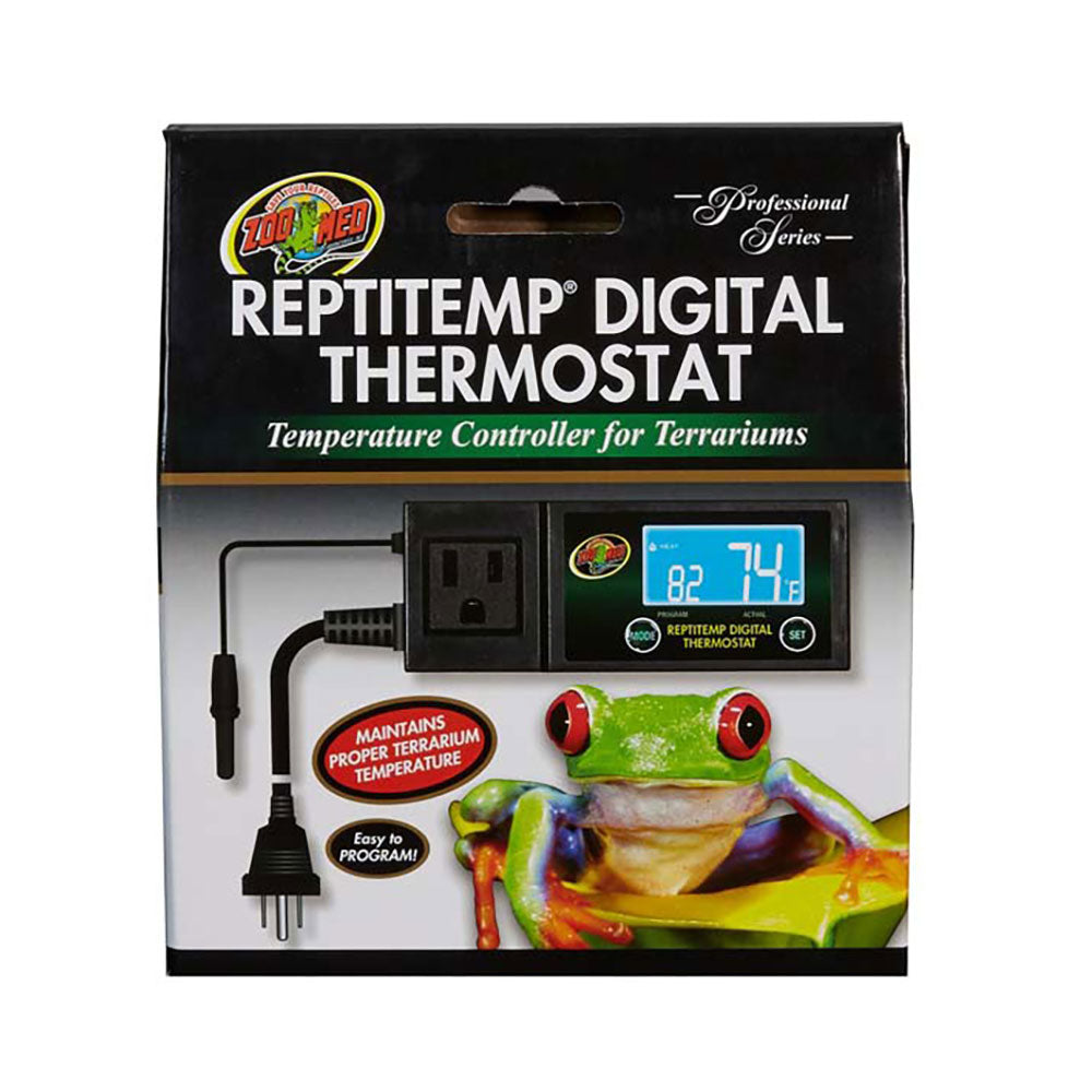 Zoo Med Laboratories Reptitemp® Digital Thermostat Temperature Controller for Terrariums