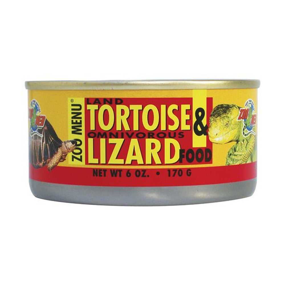 Zoo Med Laboratories Zoo Menu® Tortoise & Omnivorous Lizard Food 6 Oz