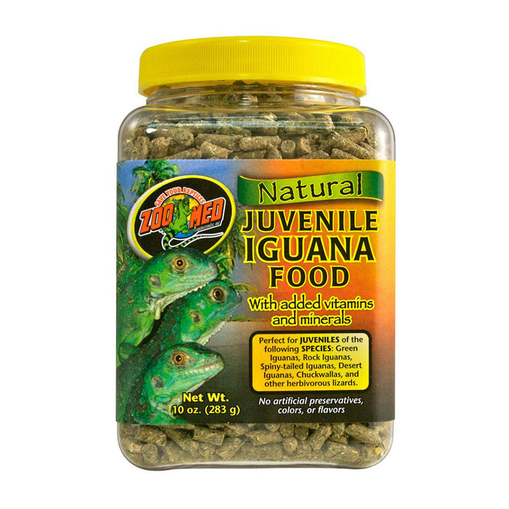 Zoo Med Laboratories Natural Juvenile Formula Iguana Food 10 Oz