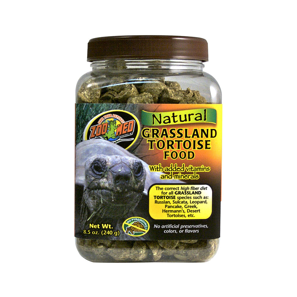 Zoo Med Laboratories Natural Grassland Tortoise Food 8.5 Oz
