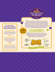 Old Mother Hubbard Crunchy Classic Natural Just VeggN Mini Biscuits Dog Treats