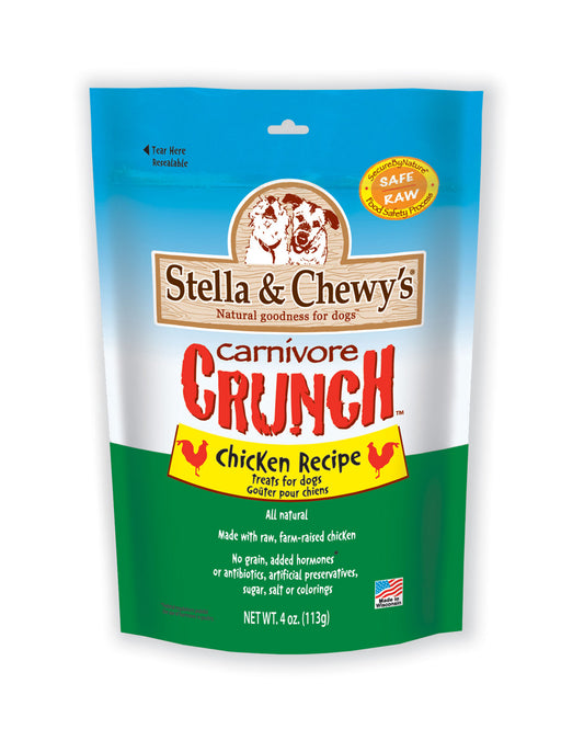 Stella & Chewy's Carnivore Crunch Cage Free Chicken Recipe Treats