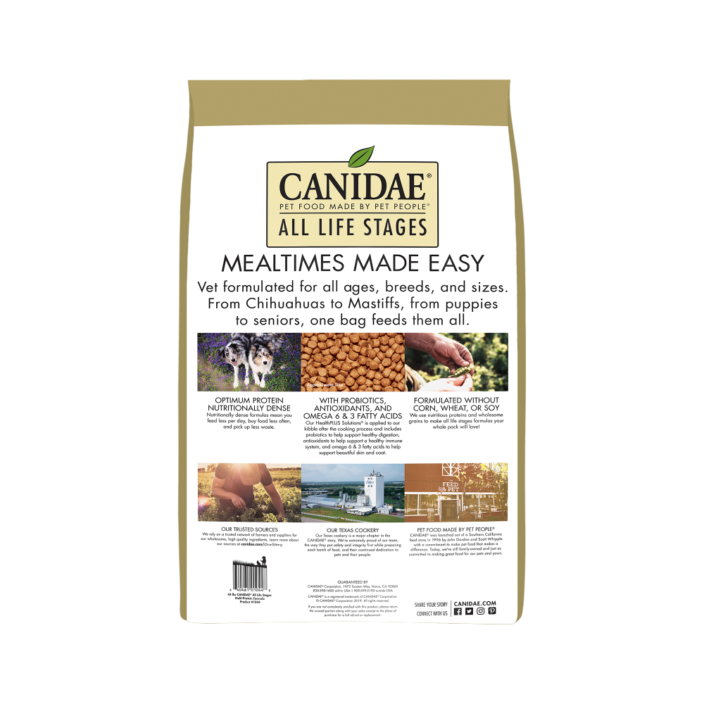 Canidae All Life Stages Chicken, Turkey, Lamb & Fish Meals Recipe Dry Dog Food