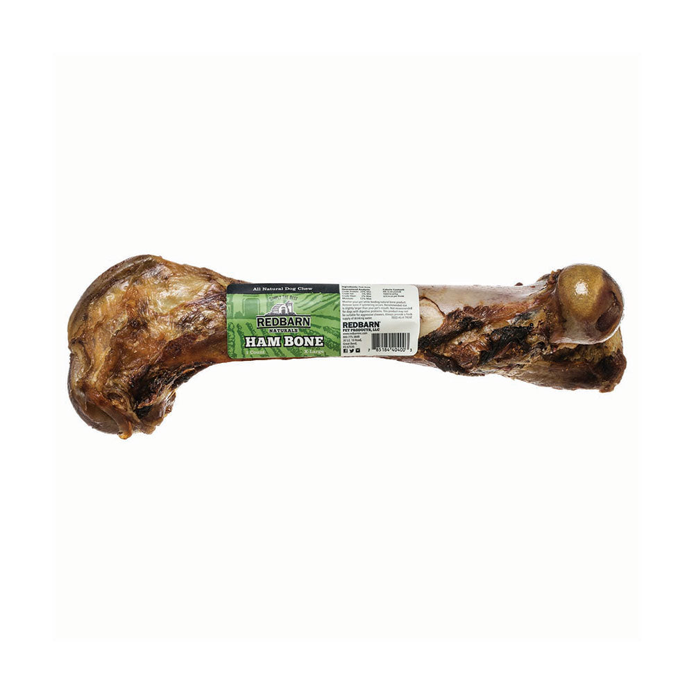 Redbarn® Ham Bone Chewy Dog Treats X-Large 10 Oz 20 Count