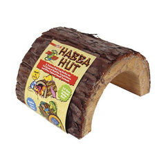 Zoo Med Laboratories Reptile Habba Hut™ for Reptiles, Amphibians & Small Animals Large 3.75 X 7.5 X 7 Inch