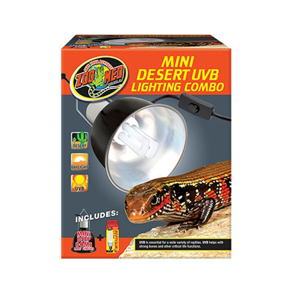 Zoo Med Laboratories Mini Desert Umbi Lighting Combo