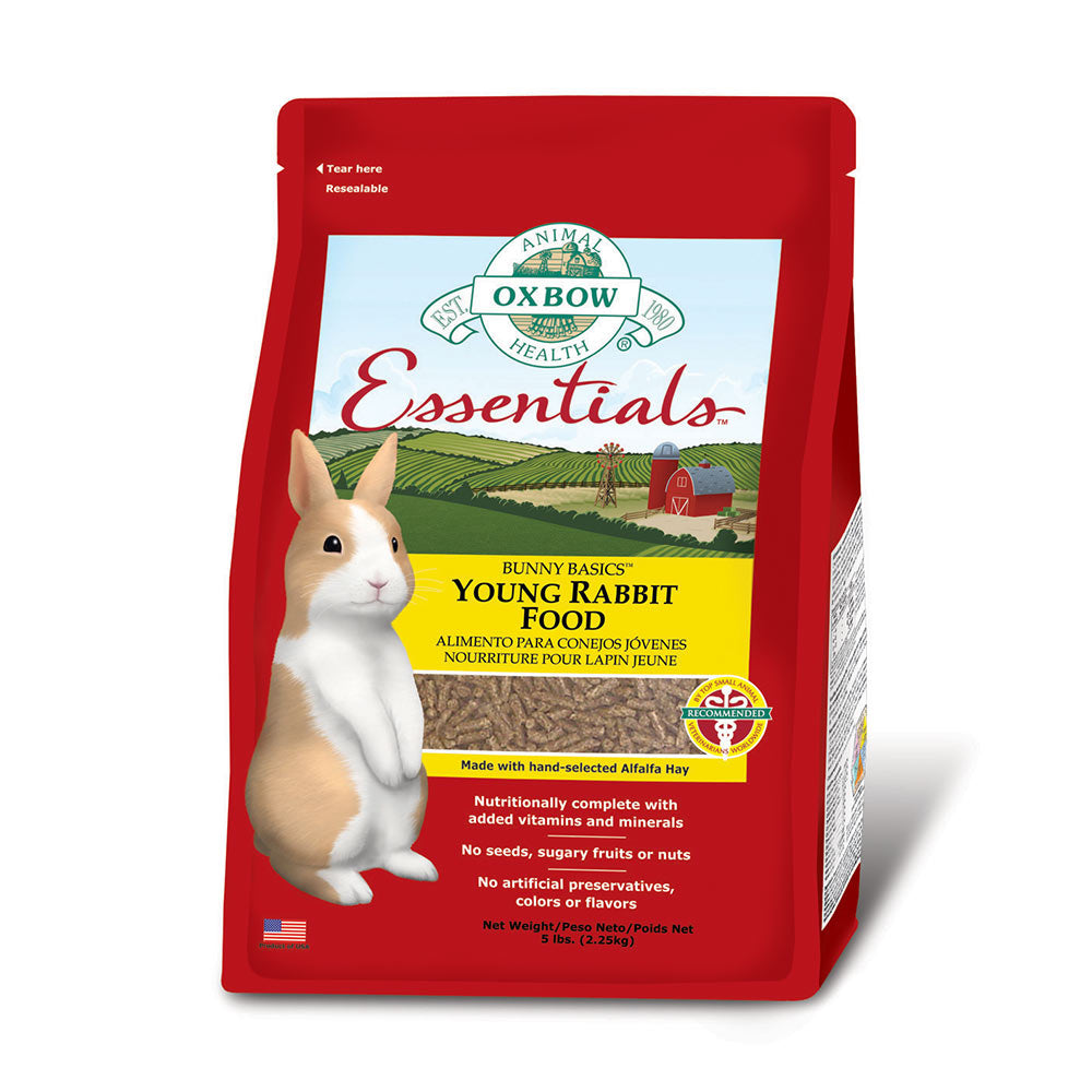 Oxbow Animal Health® Essentials Young Rabbit Food 5 Lbs