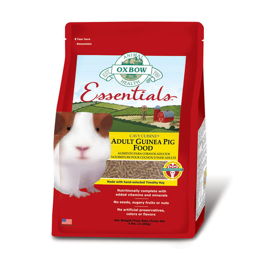 Oxbow Animal Health® Essentials Adult Guinea Pig Food 5 Lbs