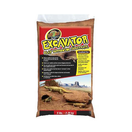 Zoo Med Laboratories Excavator® Clay Burrowing Substrate 10 Lbs