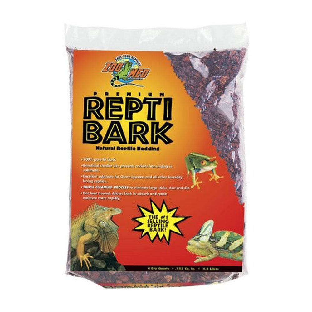 Zoo Med Laboratories Premium Reptibark® Natural Reptile Bedding 4 Quartz