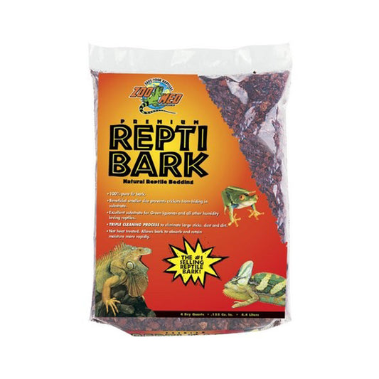Zoo Med Laboratories Premium Reptibark® Natural Reptile Bedding 8 Quartz