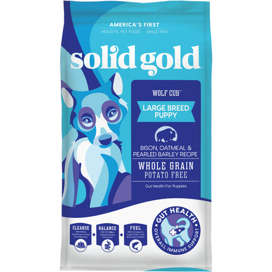 Solid Gold Wolf Cub with Bison Dry Puppy Food