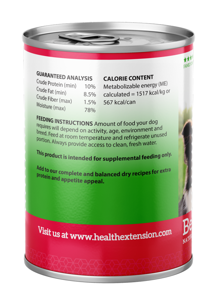 Health Extension Grain Free 95% Beef Canned Dog Food