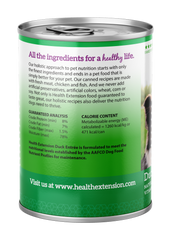 Health Extension 100% Grain Free Duck and Sweet Potato Entree Canned Dog Food