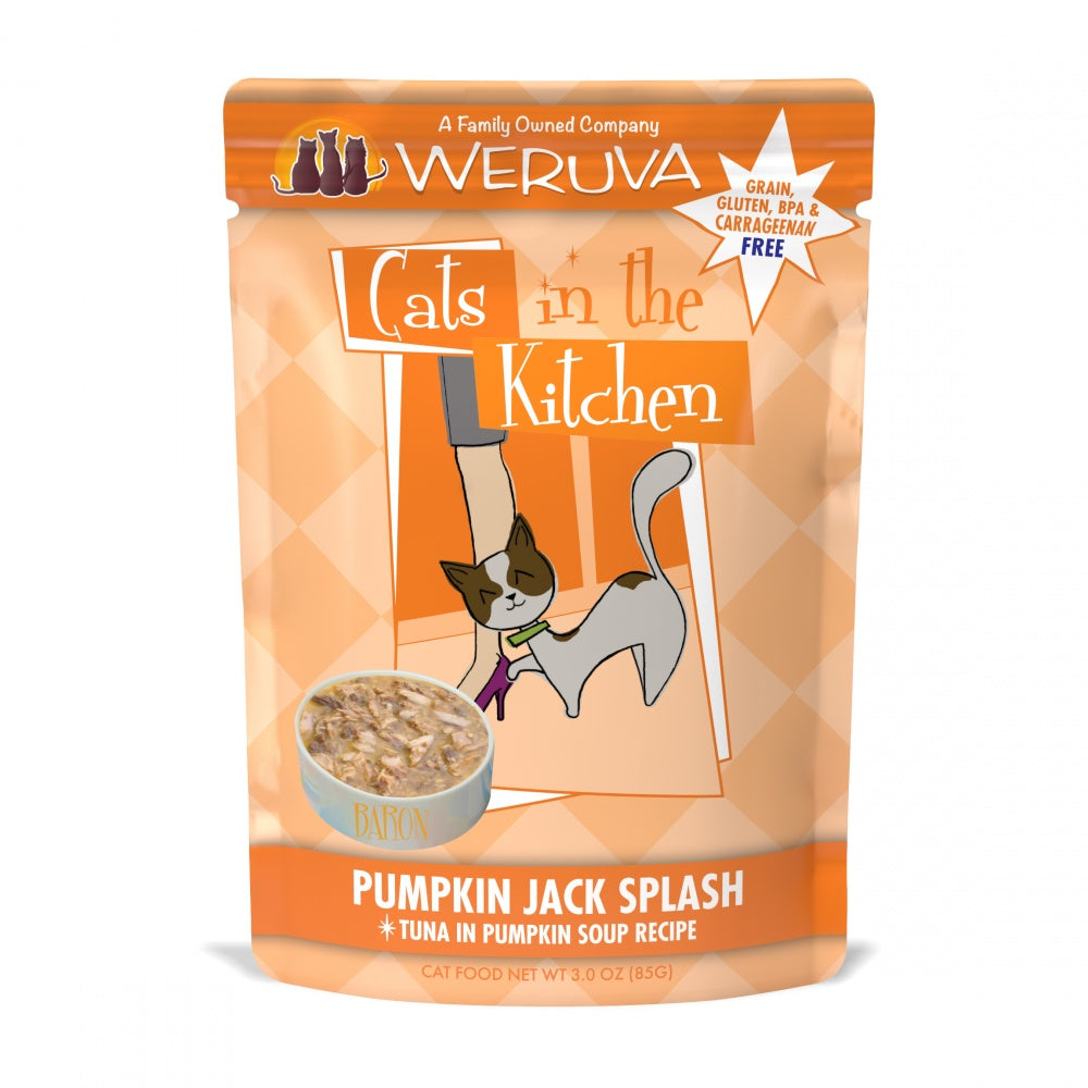 Weruva Cats In the Kitchen Pumpkin Jack Splash Pouches Wet Cat Food
