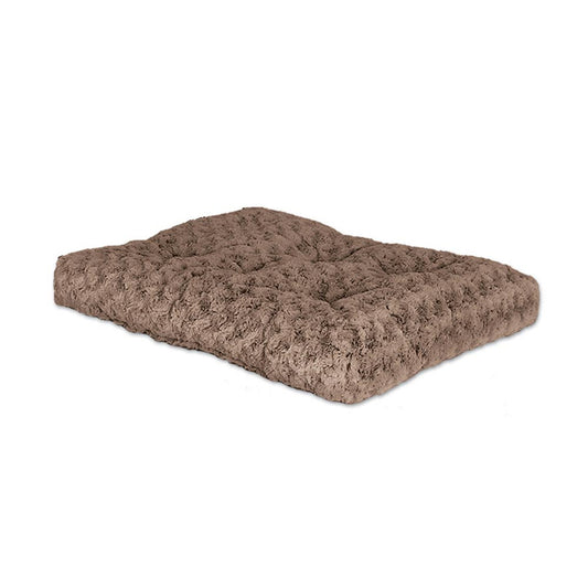QuietTime® Deluxe Ombre Pet Bed Swirl Taupe to Mocha Color 18 X 13 Inch