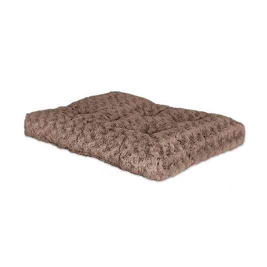 QuietTime® Deluxe Ombre Pet Bed Swirl Taupe to Mocha Color 42 Inch