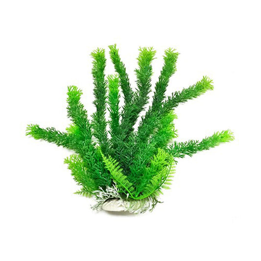 Aquatop® Cabomba-Like Aquarium Plant 6 Inch Green Color with Weighted Base