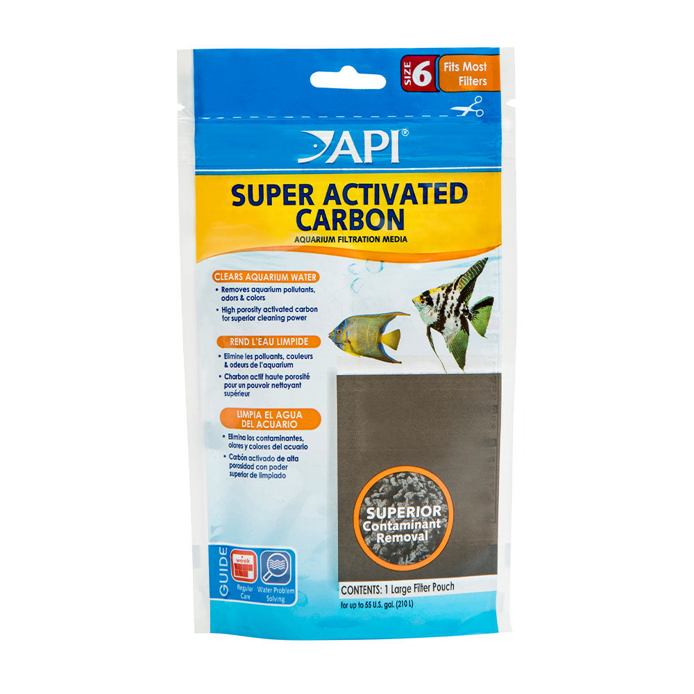 API® Super Activated Carbon Size 6 X 1 Pack