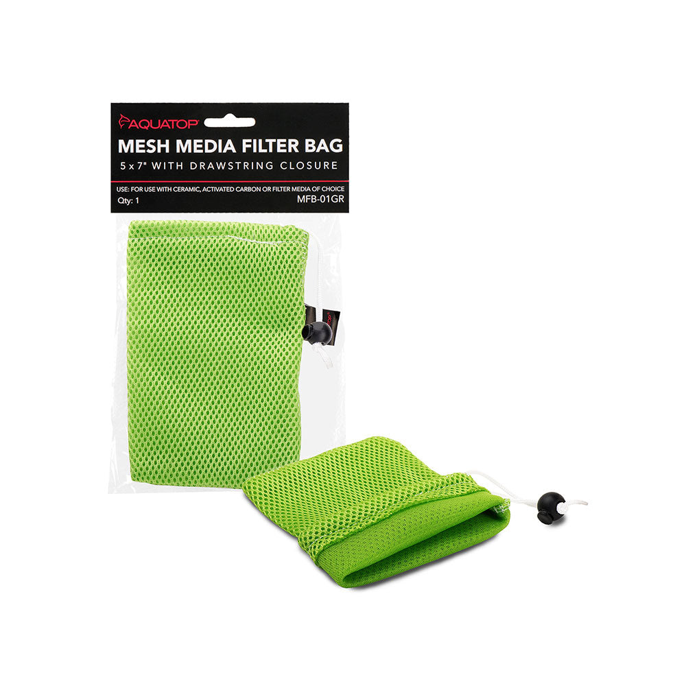 Aquatop® Mesh Filter Media Bag 5 X 7 Inch with Drawstring