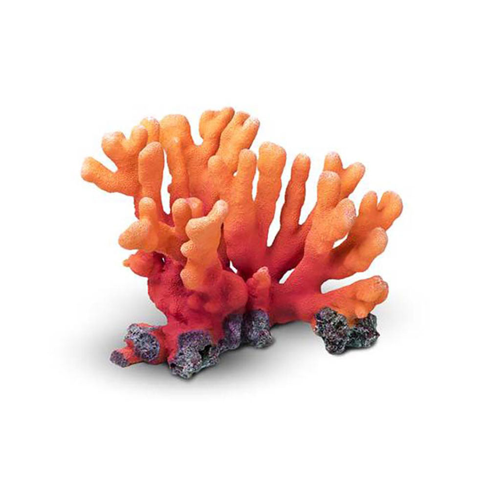 Aquatop® Aquarium Coral Décor 9 Inch Orange/Red Color