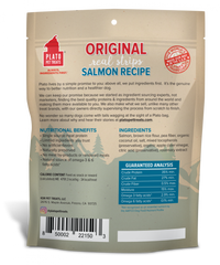 Plato All Natural Salmon Strips Dog Treats