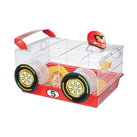 Mid West® Critterville Race Car Hamster Home 13.85 Inch