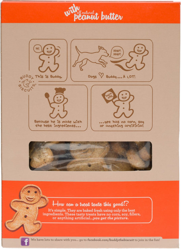 Cloud Star Buddy Biscuits Oven Baked Peanut Butter Dog Treats