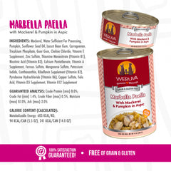 Weruva Marbella Paella with Mackerel & Pumpkin Canned Dog Food