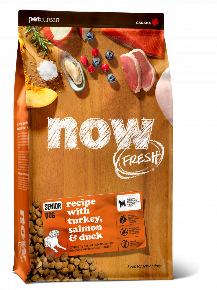 Petcurean Now! Fresh Grain Free Senior Dry Dog Food