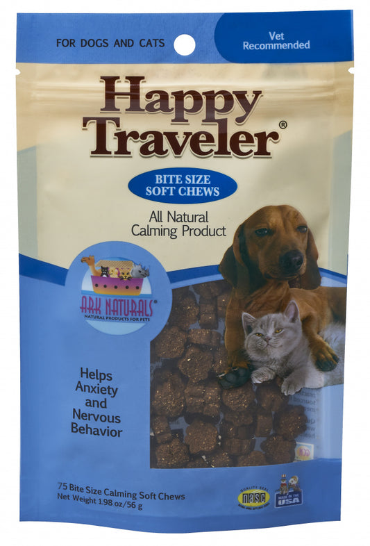 Ark Naturals Happy Traveler Soft Chews for Dogs & Cats