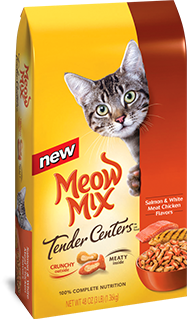 Meow Mix Tender Salmon and White Meat Chicken Flavors Dry Cat Food