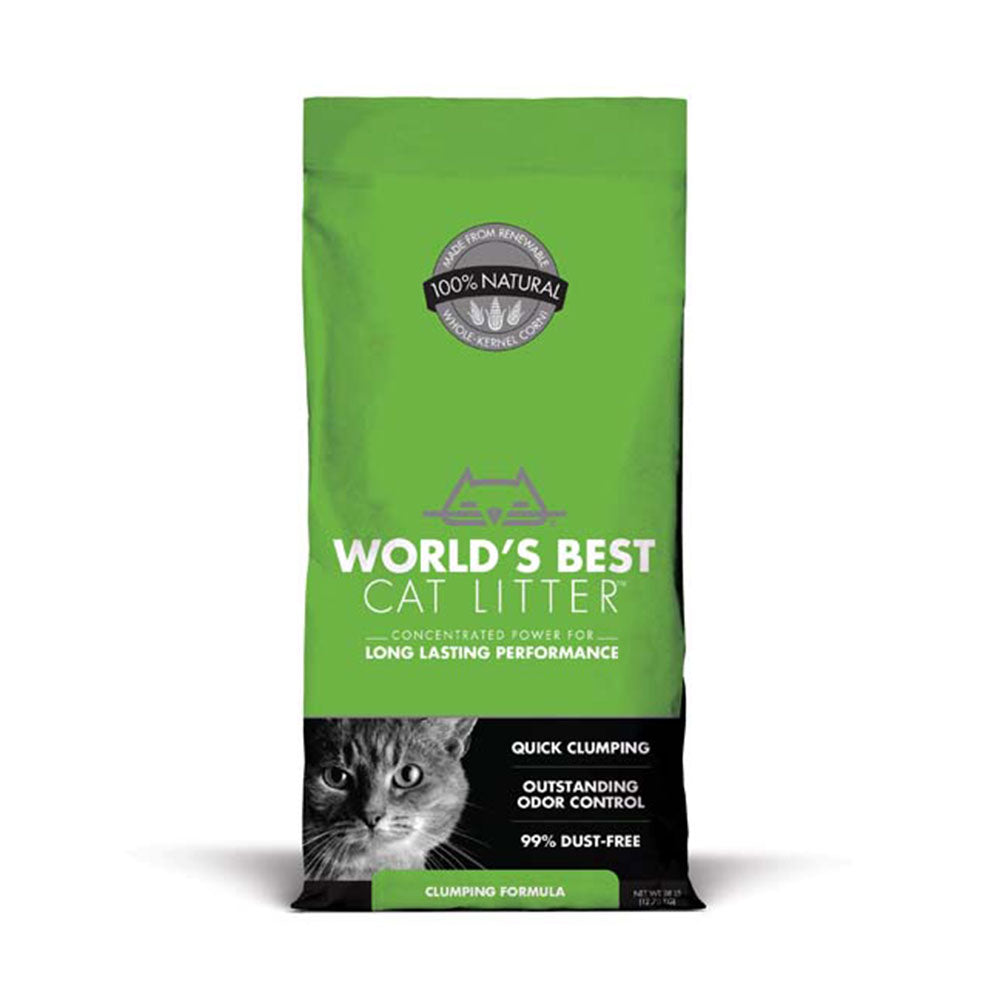 World's Best Cat Litter™ Original Unscented Clumping Formula Cat Litter 28 Lbs