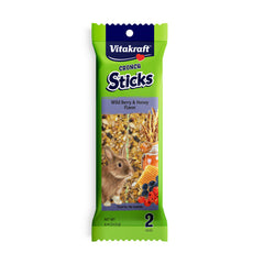 Vitakraft® Crunch Sticks Wild Berry & Honey Flavor for Small Animals 4 Oz
