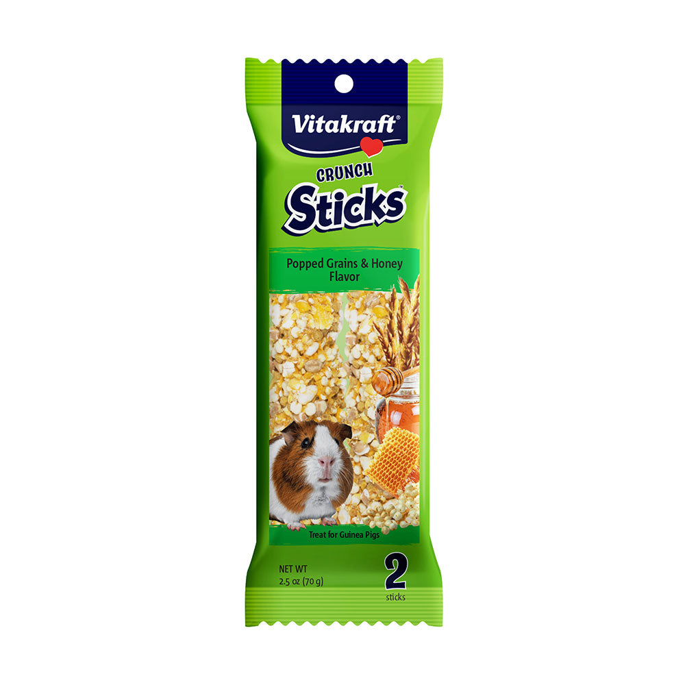 Vitakraft® Crunch Sticks Popped Grains & Honey Flavor for Small Animals 4 Oz