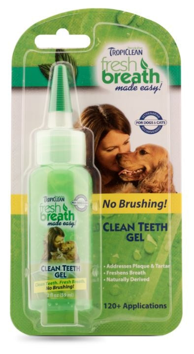 Tropiclean Fresh Breath Clean Teeth Gel for Dogs
