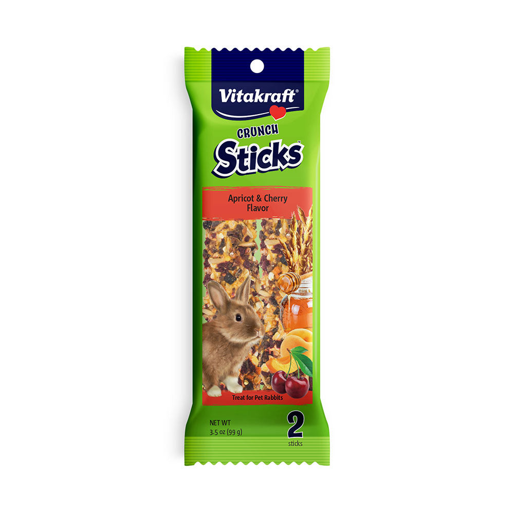 Vitakraft® Apricot & Cherry Flavor Crunch Sticks for Rabbit 3.5 Oz
