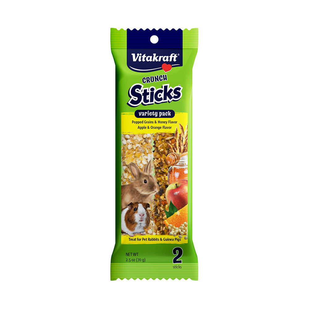 Vitakraft® Variety Pack Crunch Sticks for Guinea Pigs & Rabbit 2.5 Oz