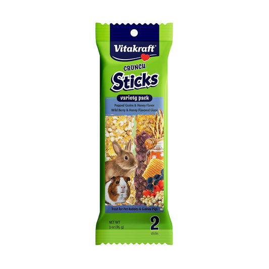 Vitakraft® Variety Pack Crunch Sticks for Guinea Pigs & Rabbit 3 Oz