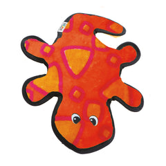 Outward Hound® Invincibles Gecko Squeaky Dog Toys Red/Orange Color 2 Count