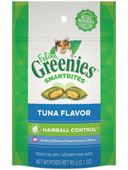 Greenies Smartbites Hairball Control Tuna Cat Treats