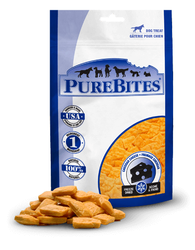 PureBites Freeze Dried Cheddar Cheese Dog Treats