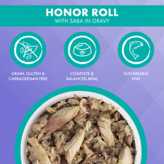 Weruva TRULUXE Honor Roll with Saba in Gravy Canned Cat Food