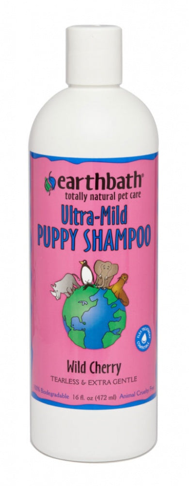 Earthbath Ultra-Mild Wild Cherry Puppy Shampoo