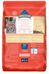Blue Buffalo Wilderness Grain Free Hairball & Weight Control Natural Chicken High Protein Recipe Indoor Dry Cat Food