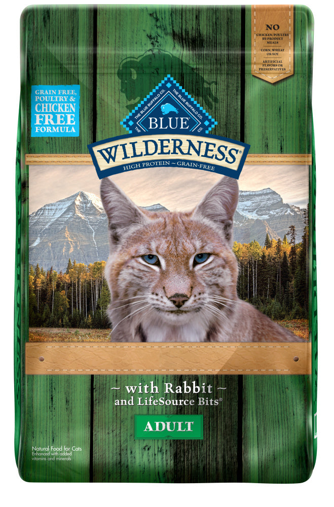 Blue Buffalo Wilderness Rocky Mountain Recipe with Rabbit Dry Cat Food